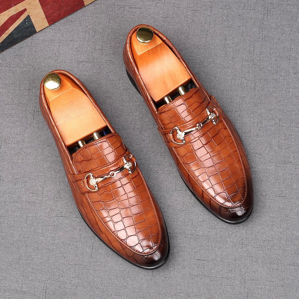 Men's Loafers, Height Increasing, Slip-On