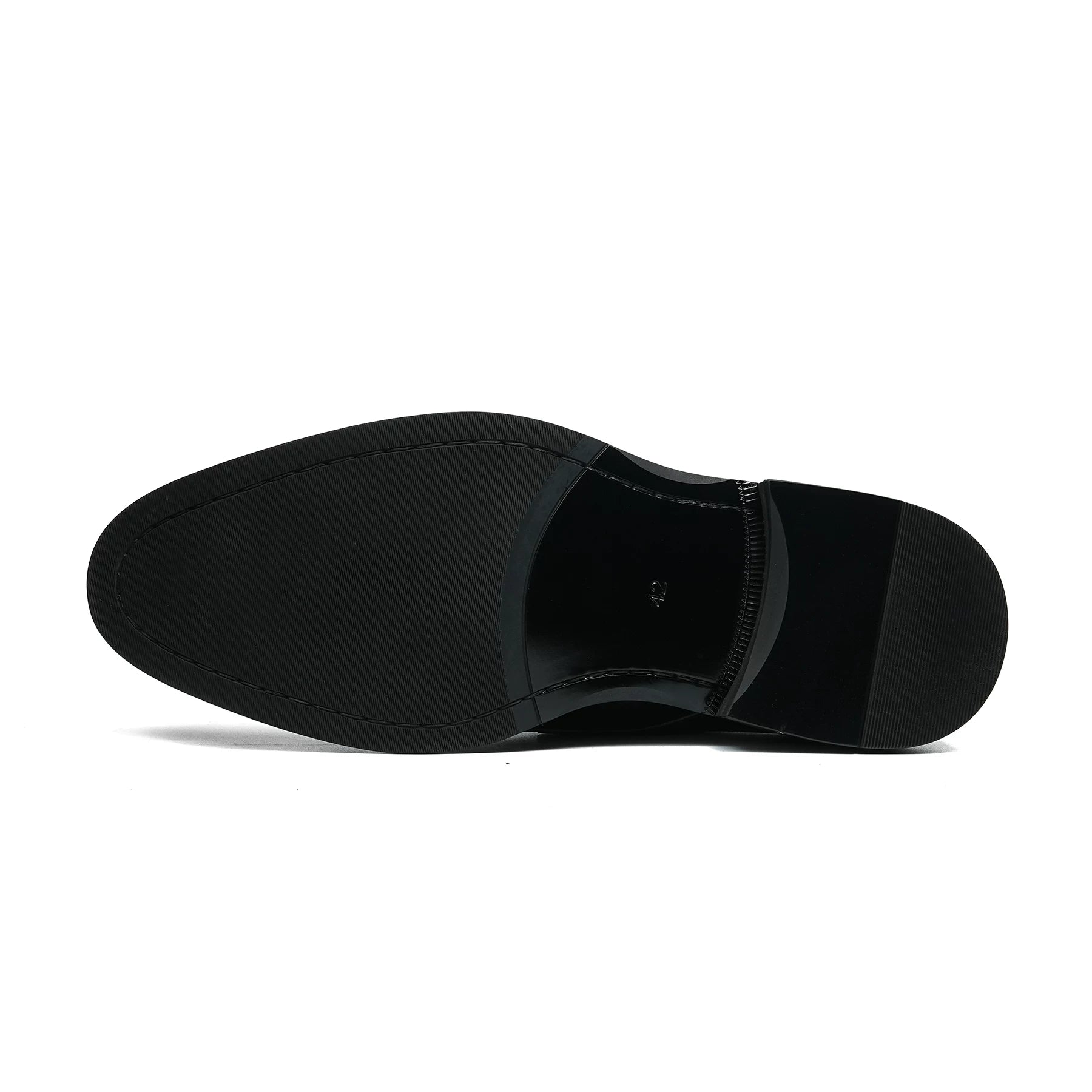 Men's Genuine Leather Derby Shoes, Glossy, Business