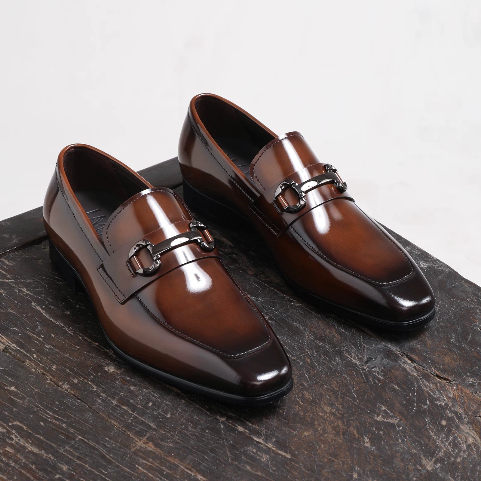 Men's Genuine Leather Loafers, Breathable, Handmade
