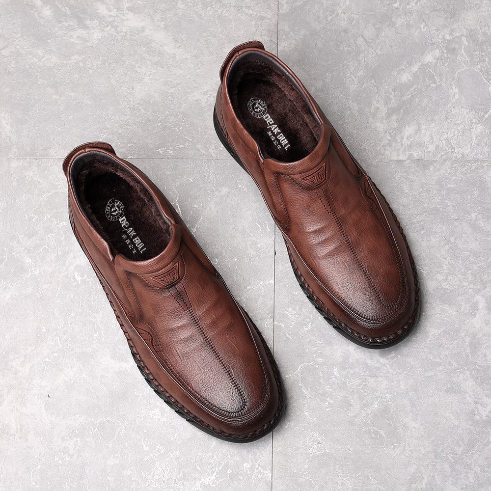 Men's Leather Shoes, Soft Sole