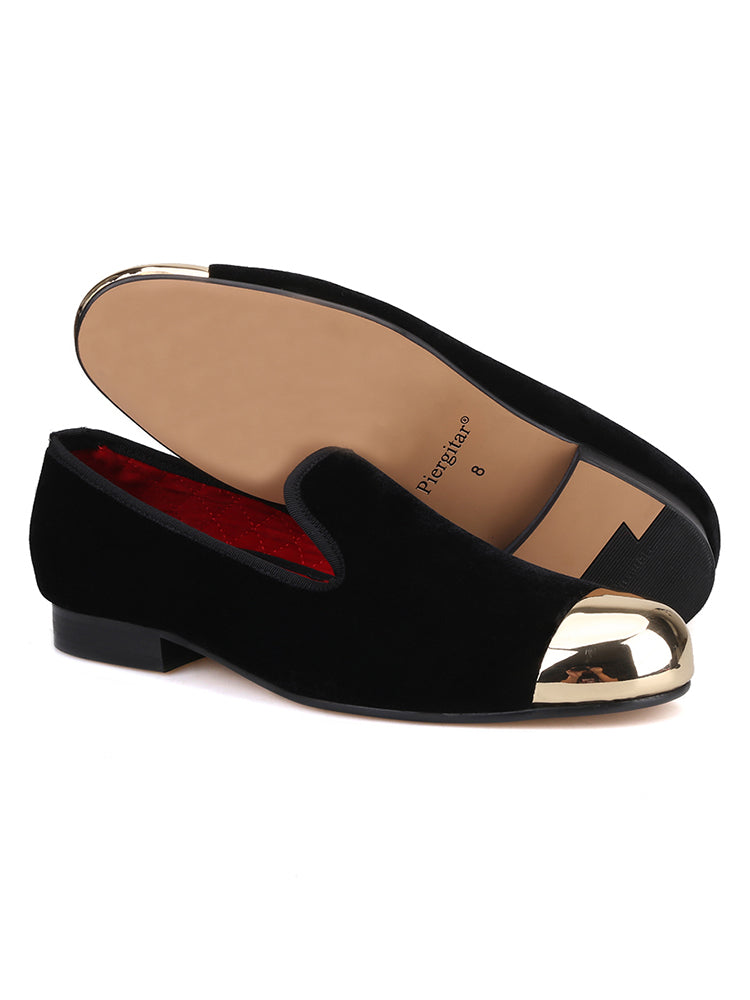 New British Style Metallic Sequin Loaf Men's Shoes European and American Large Size Velvet Lazy Shoes Trendy Low-top Shoes