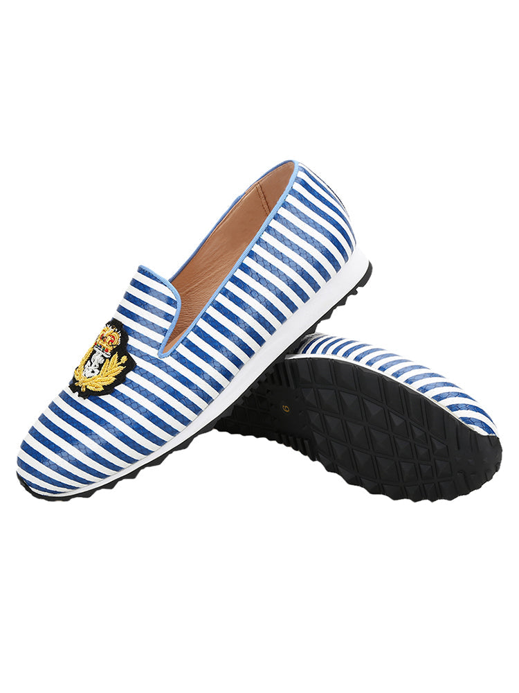 European and American fashion brand OEM self-operated men's thick-soled dad shoes imported handmade Indian silk fashion single shoes for men