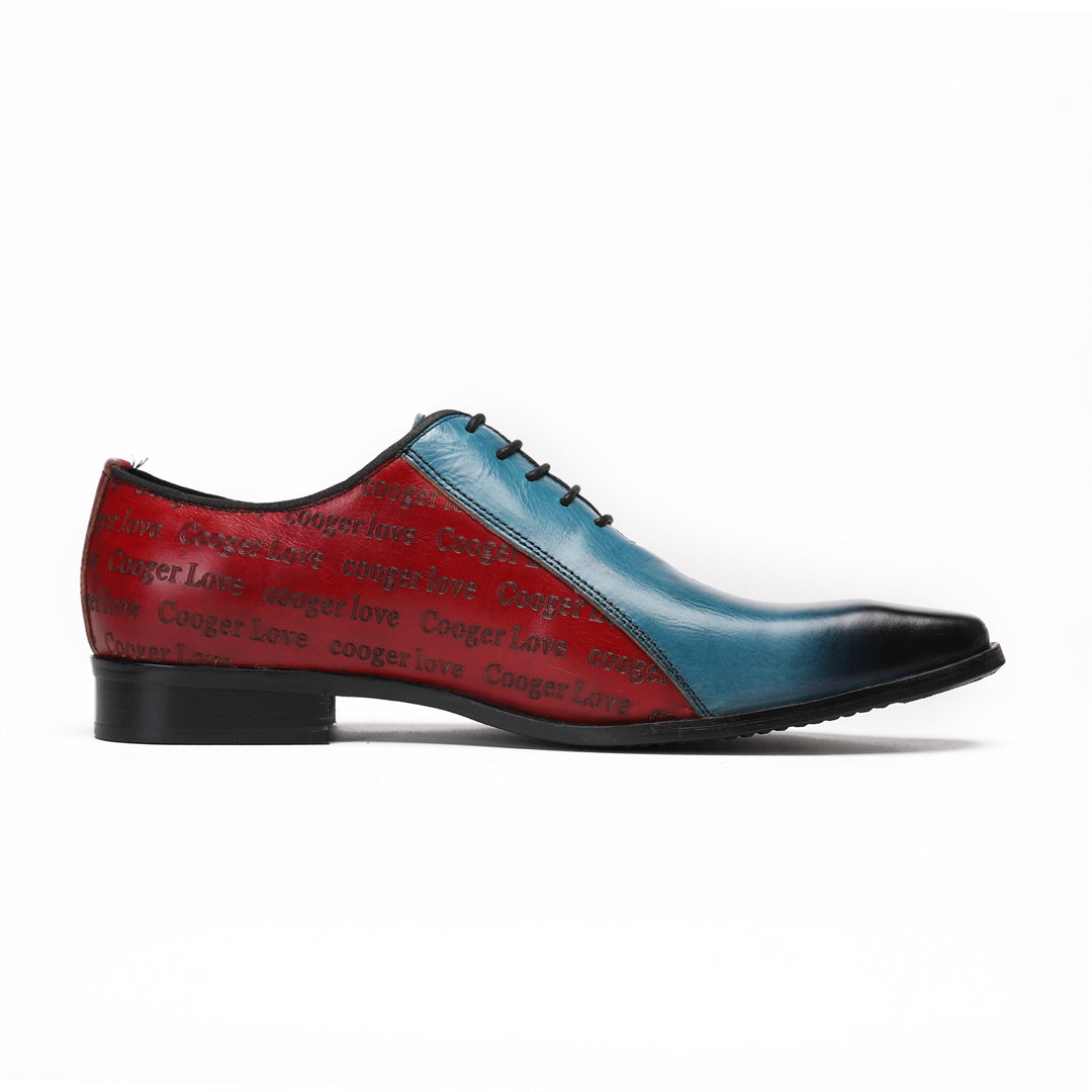 Men's Leather Oxford Formal Shoes – Business, Wedding – Style 15