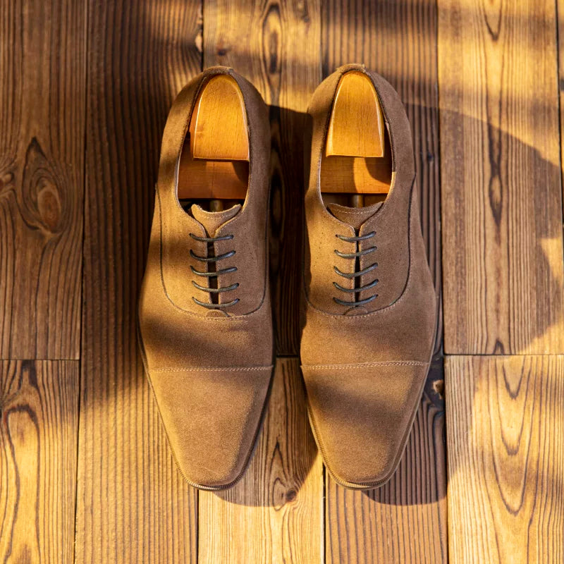 Men's Genuine Leather Leather Shoes, British Style, Business