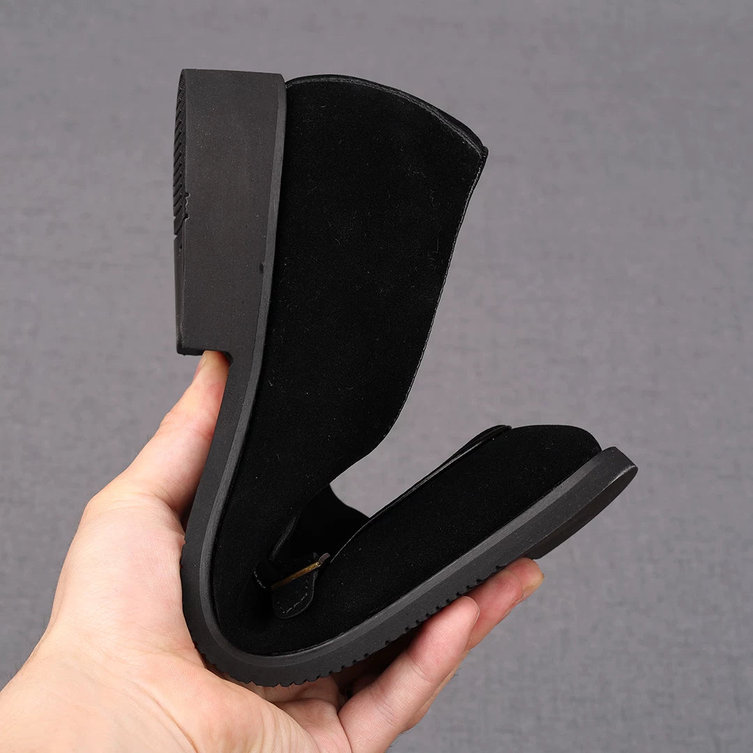 Men's Suede Loafers, Height Increasing, Slip-On