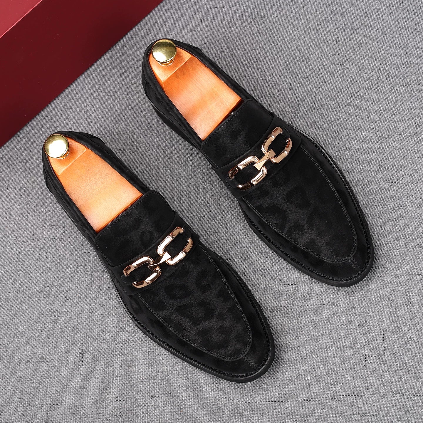 Men's Loafers, Height Increasing, Pointed Toe