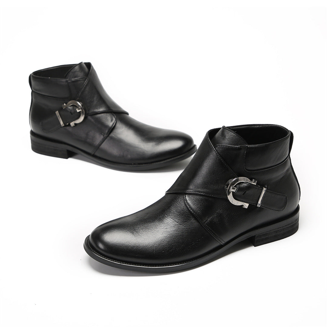 Men's Genuine Leather Chelsea Boots