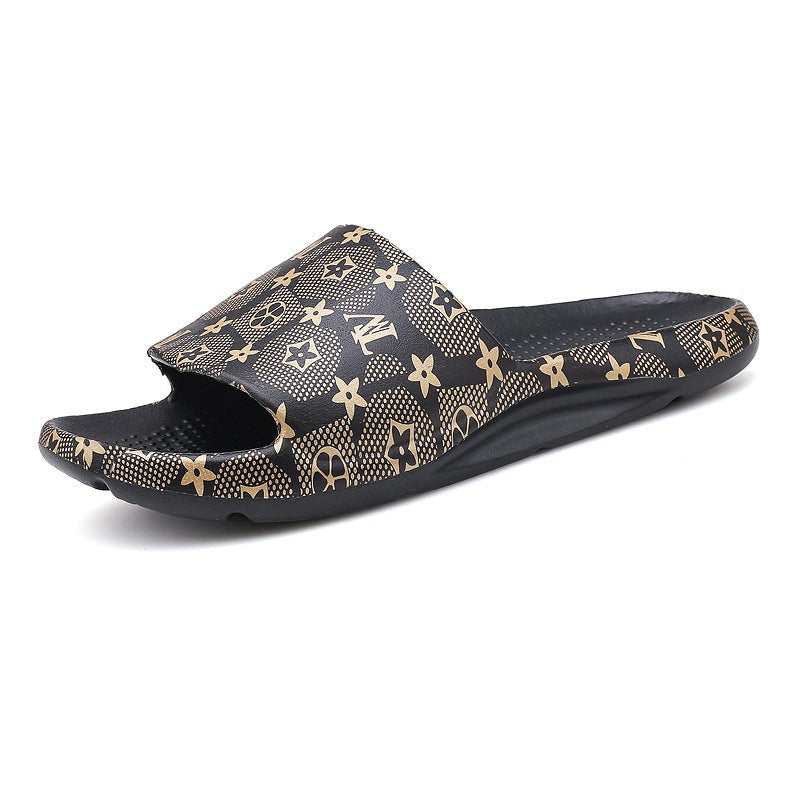 Men's Gold Sandals
