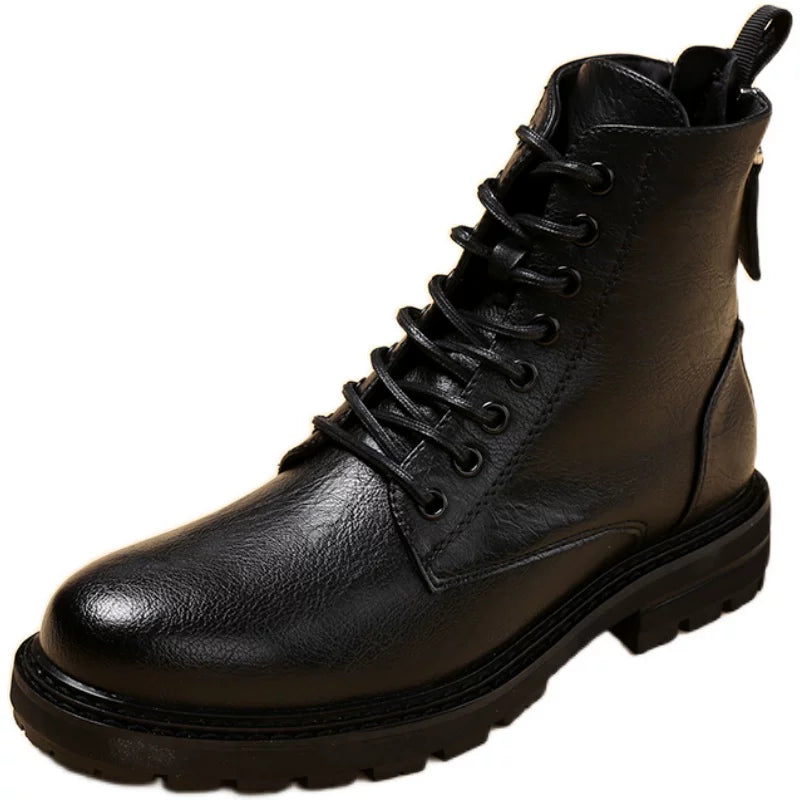 Men's Martin Boots, Height Increasing, British Style