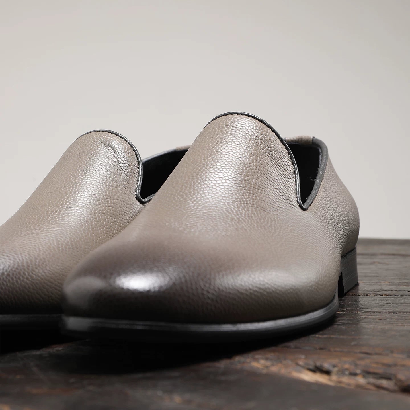 Men's Genuine Leather Loafers, Breathable, Slip-On