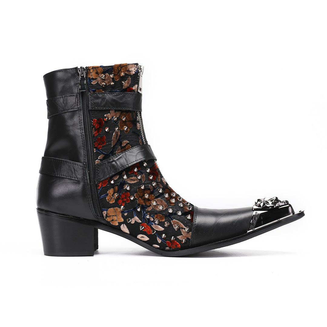 Men's Leather Chelsea Boots – Platform, Business