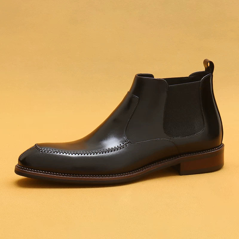 Men's Genuine Leather Martin Boots, British Style