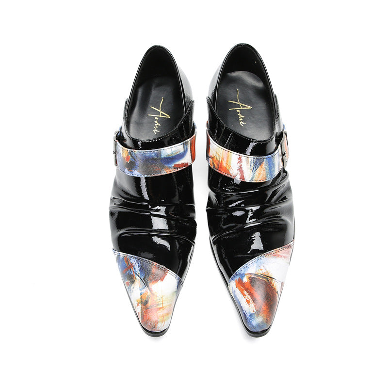 Men's Leather Dress Shoes – Business, Wedding – Style 92