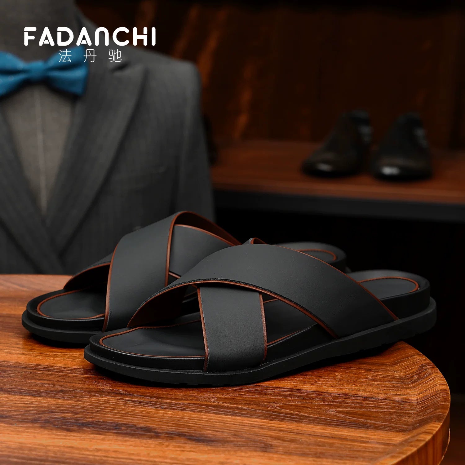 Men's Genuine Leather Sandals