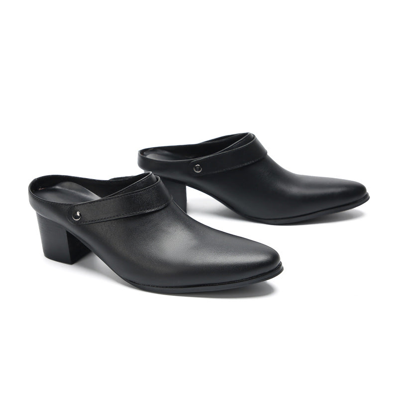 Men's Sandals – Height Increasing, Thick Sole