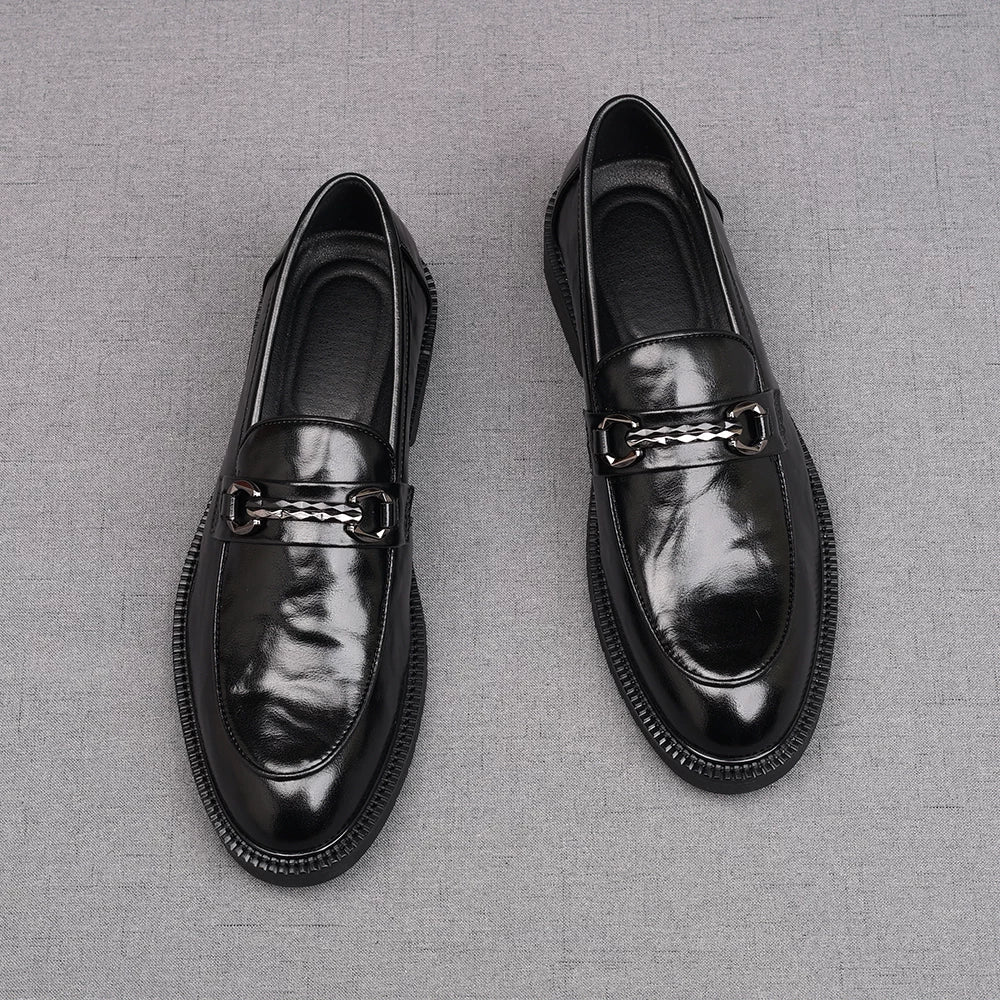 Men's Loafers, Pointed Toe, Slip-On