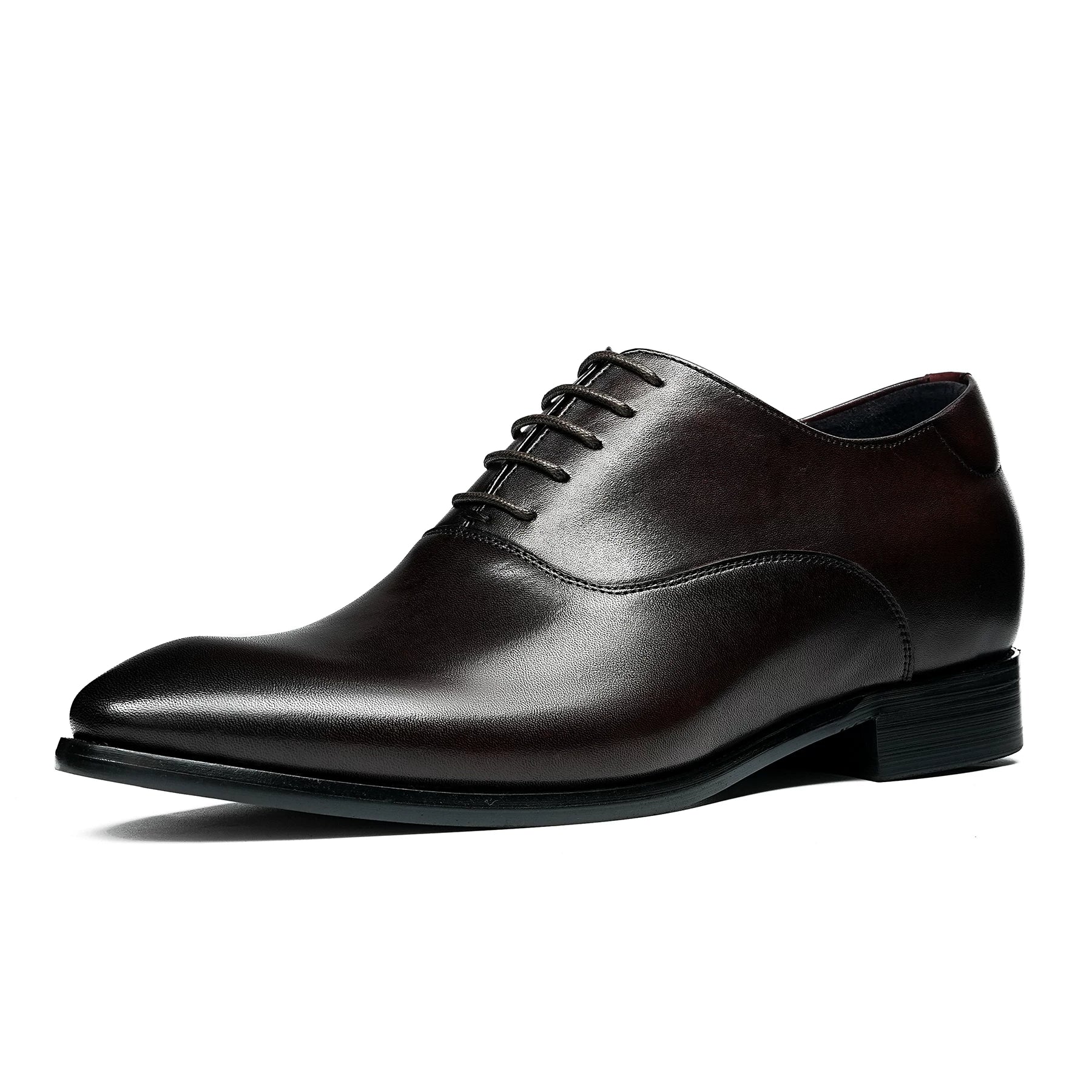 Men's Genuine Leather Oxford Shoes, Height Increasing, Business