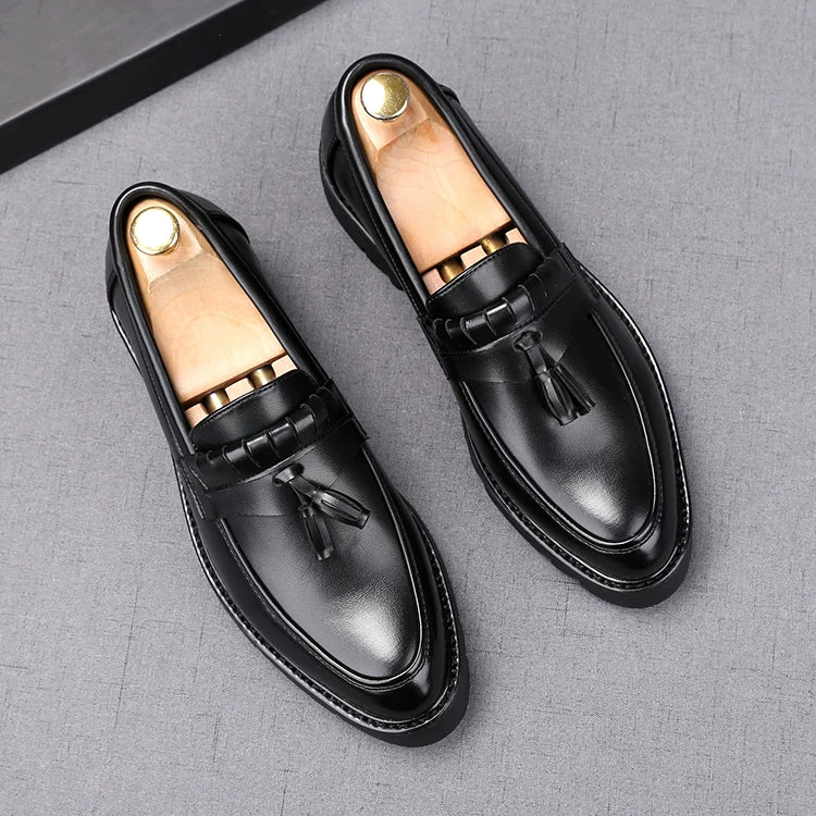 Men's Loafers, Height Increasing, Thick Sole