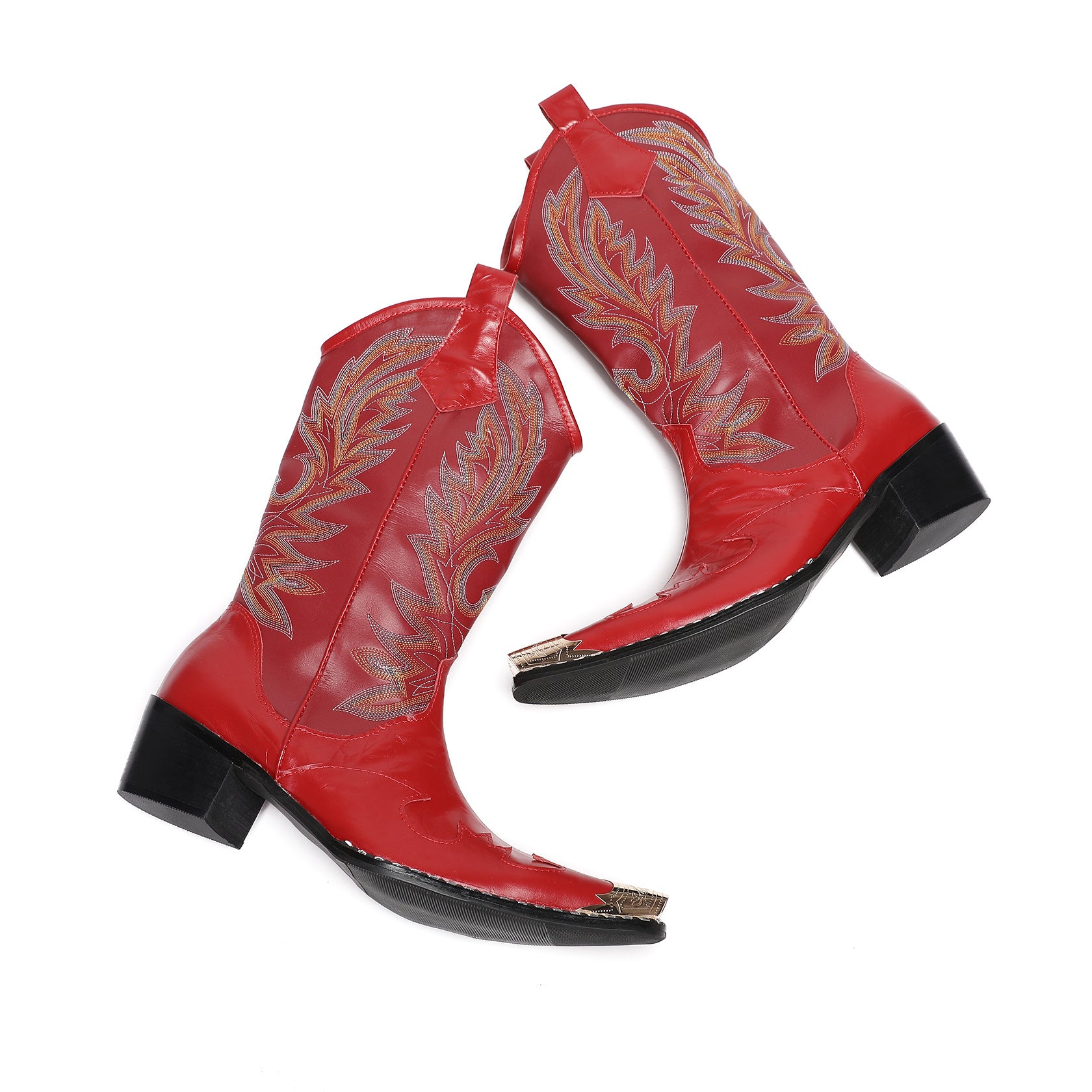 Men's Leather Boots – Pointed Toe, Wedding
