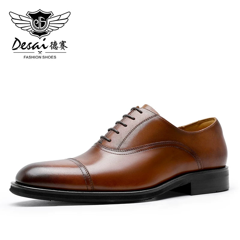 Men's Genuine Leather Leather Shoes, Business, Formal