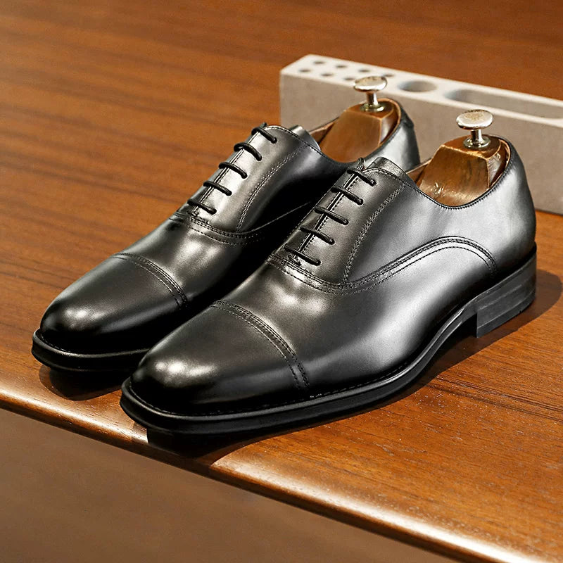 Men's Genuine Leather Leather Shoes, Business, Formal