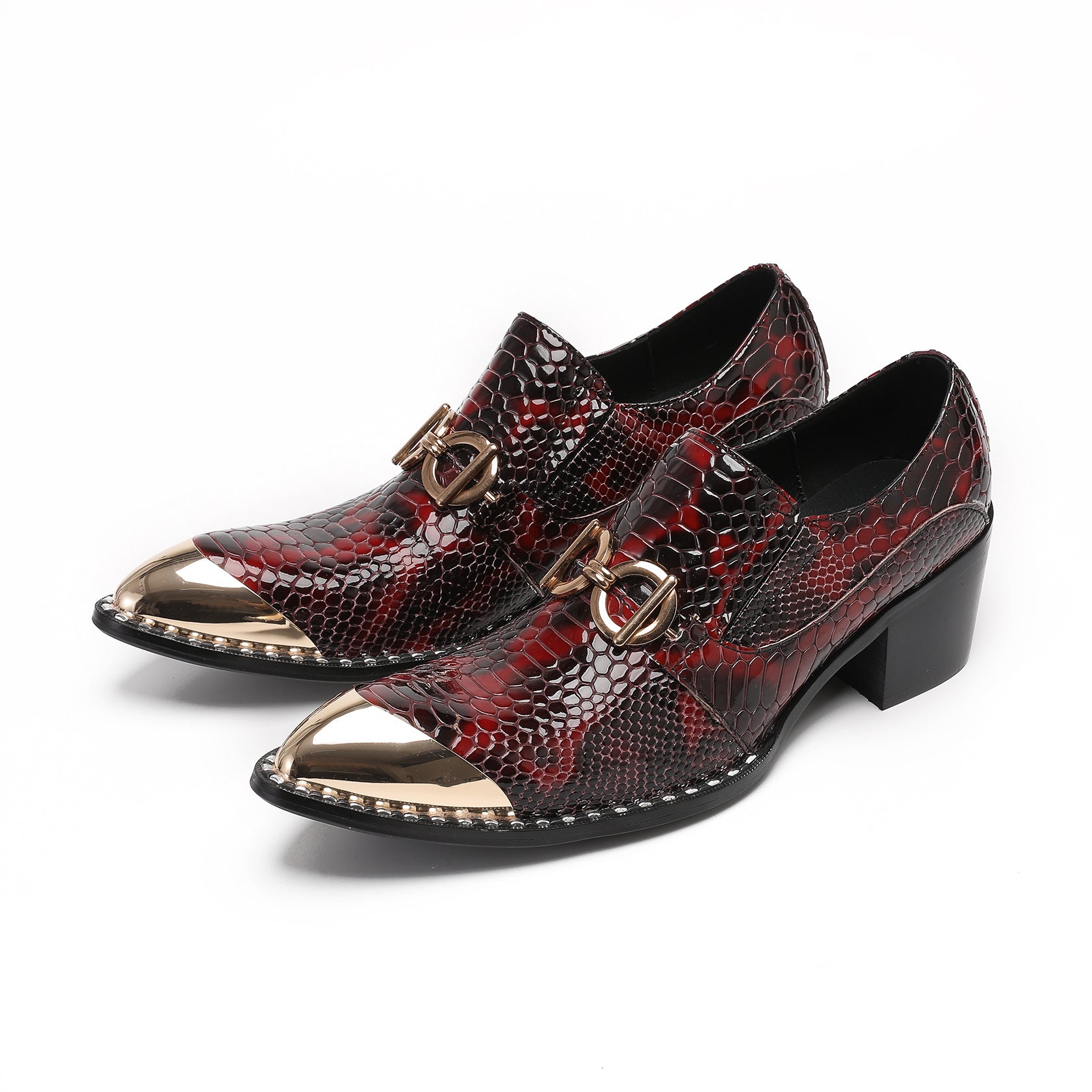 Men's Leather Loafers – Pointed Toe, British Style – Style 51