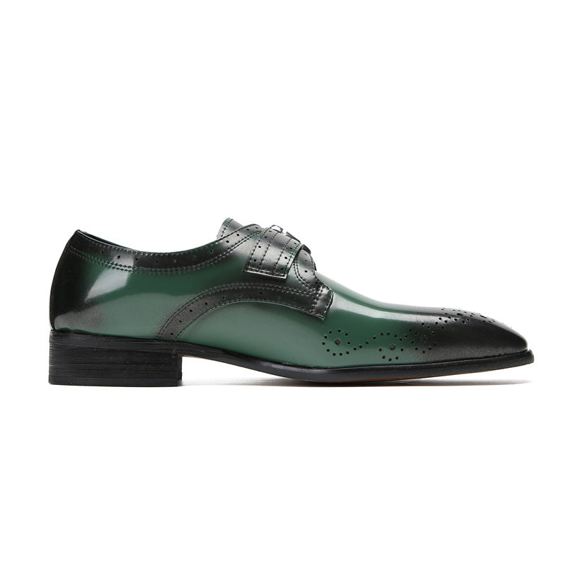 Men's Leather Oxford Formal Shoes – Business, Wedding – Style 54