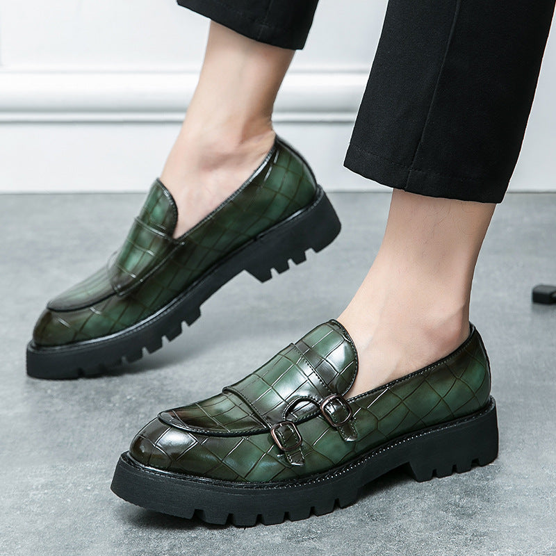 Men's Thick-Soled British Style Loafers (RTS)