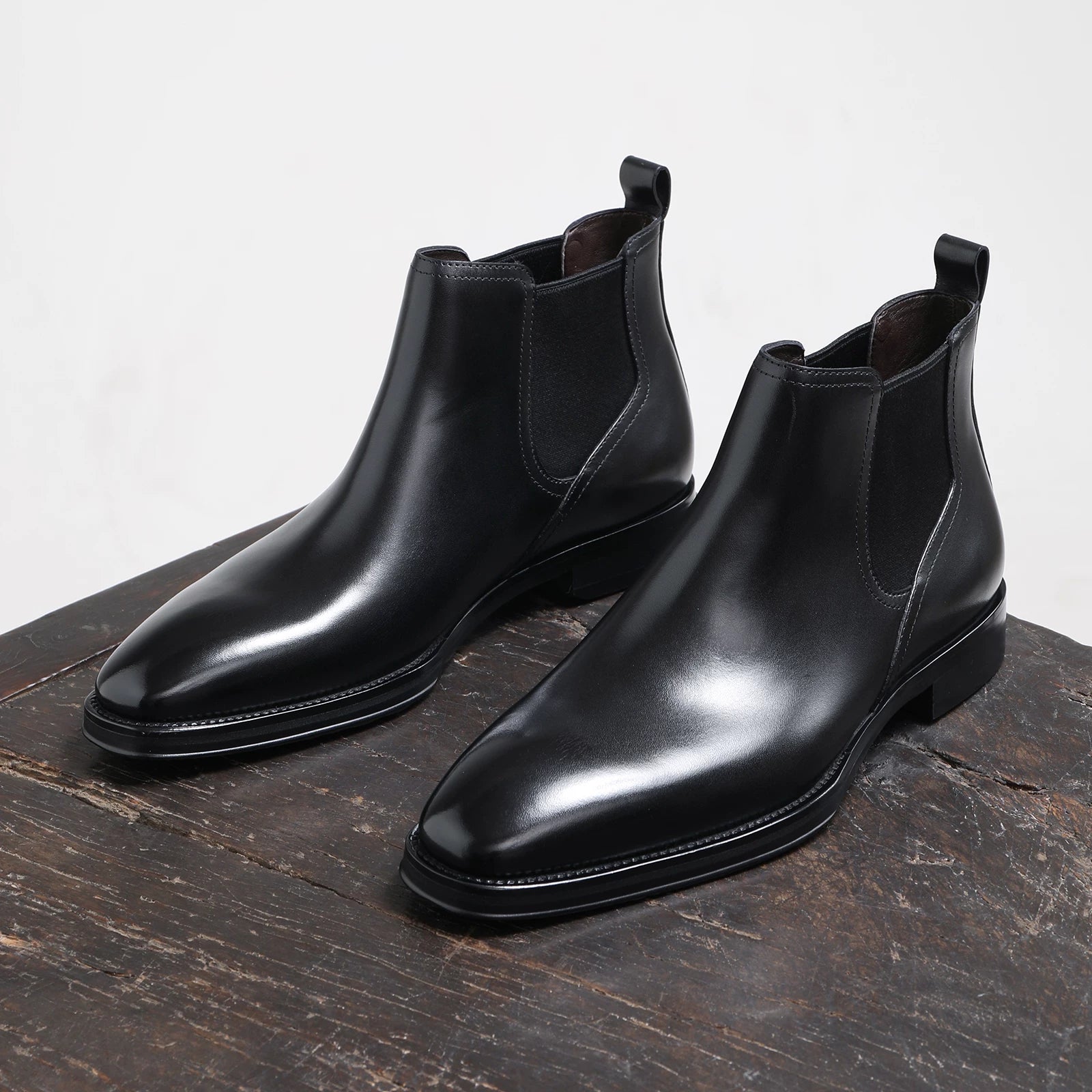 Men's Genuine Leather Martin Boots, Breathable, Handmade