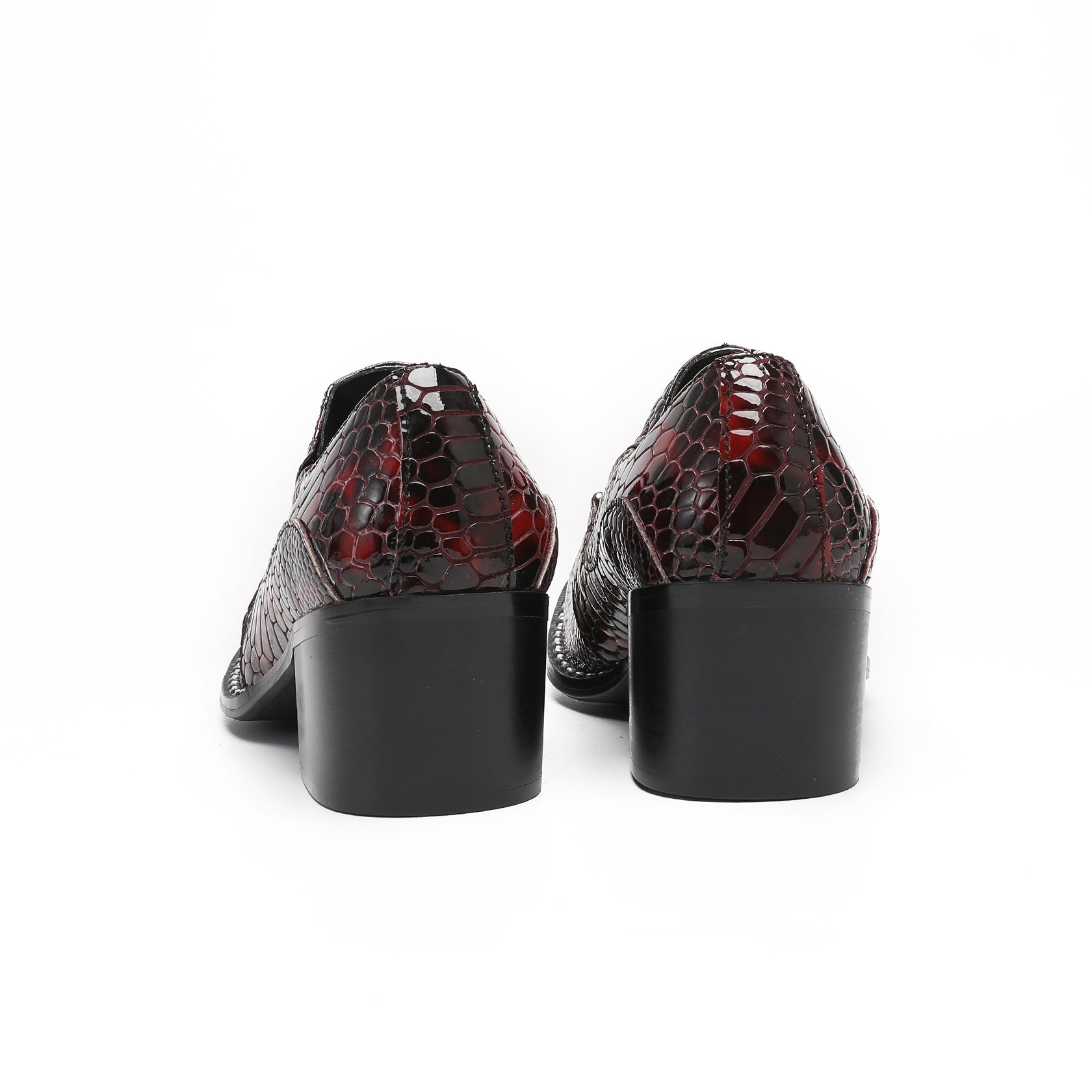 Men's Leather Loafers – Pointed Toe, British Style – Style 51