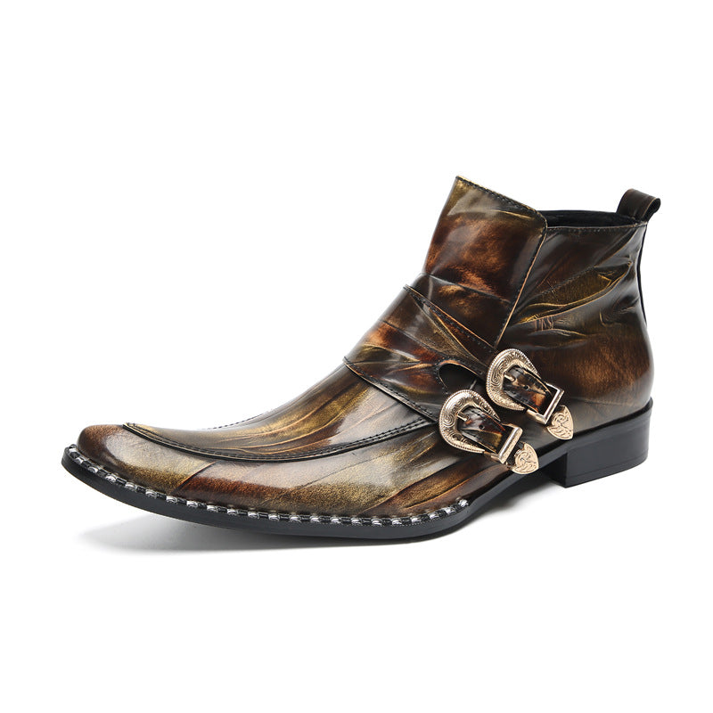 Men's Canvas Martin Boots – Height Increasing