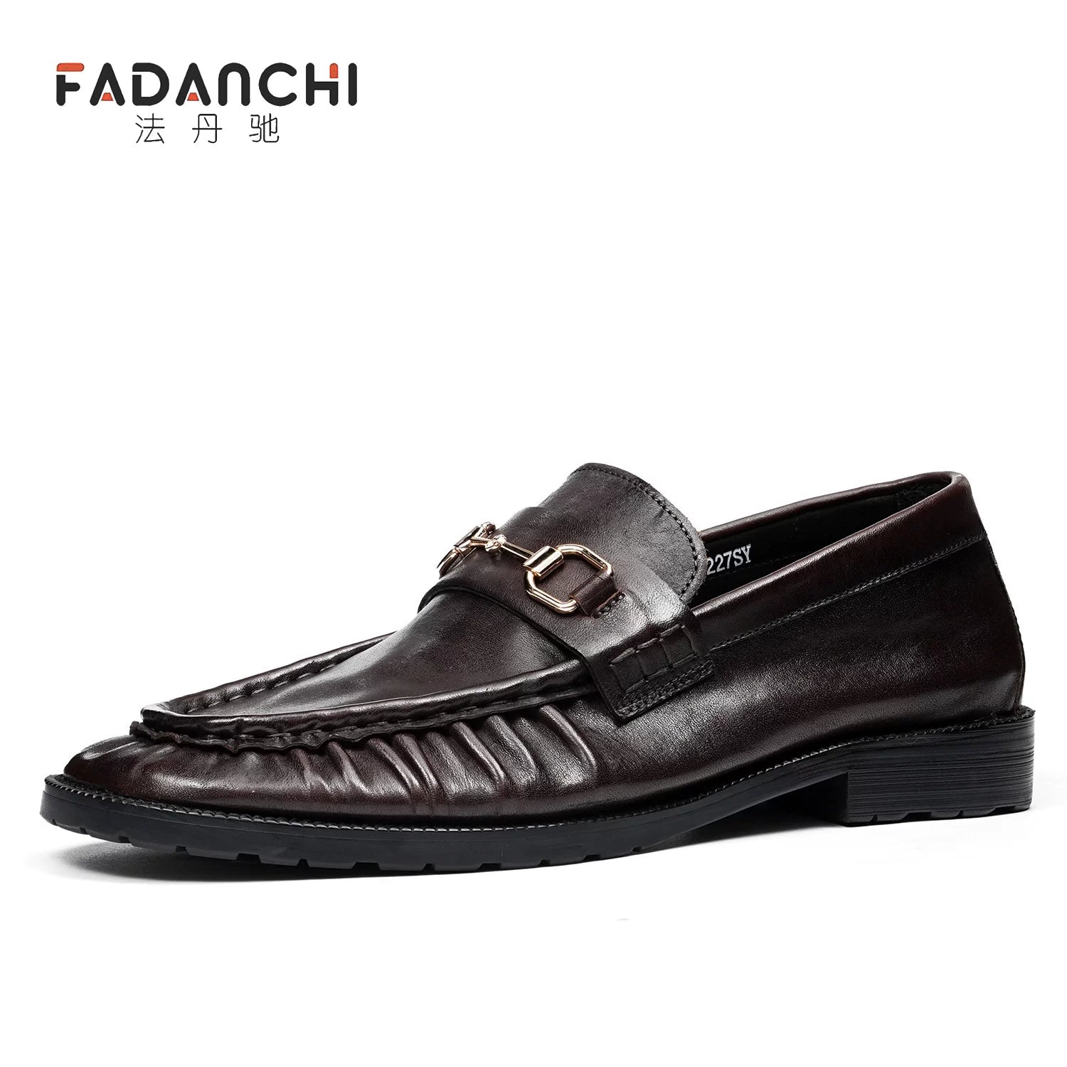 Men's Genuine Leather Loafers, Breathable, Slip-On