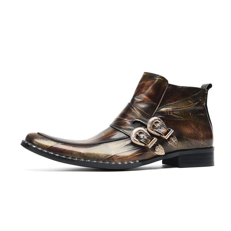 Men's Canvas Martin Boots – Height Increasing