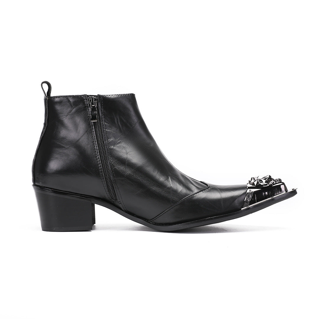 Men's Martin Boots – Embroidered, Retro