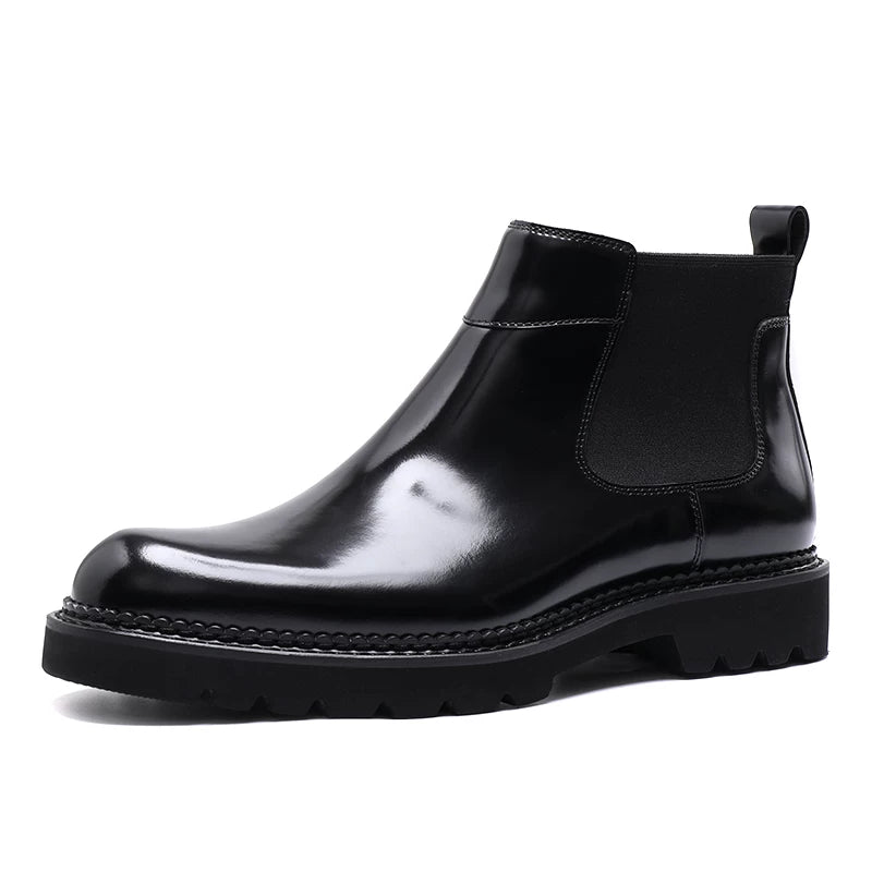 Men's Chelsea Boots, Thick Sole, British Style