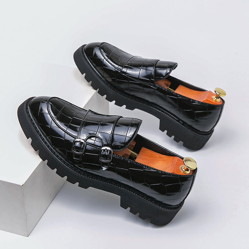 Men's Thick-Soled British Style Loafers (RTS)