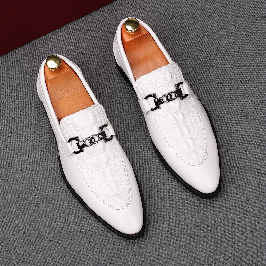 Men's Derby Shoes, Height Increasing, Pointed Toe
