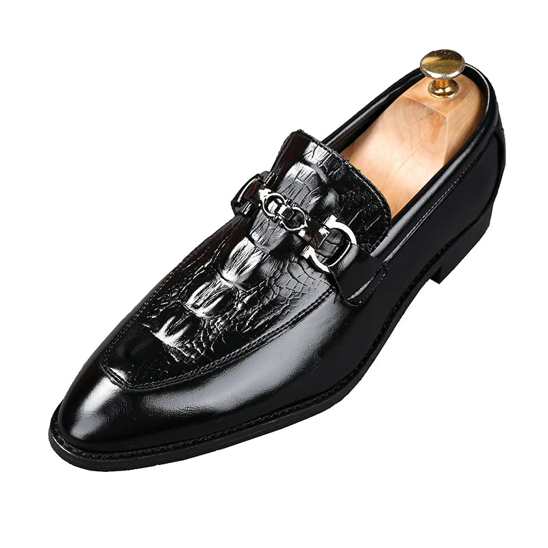 Men's Loafers, Pointed Toe, Slip-On