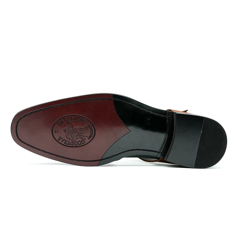 Men's Genuine Leather Sandals, Business, Formal