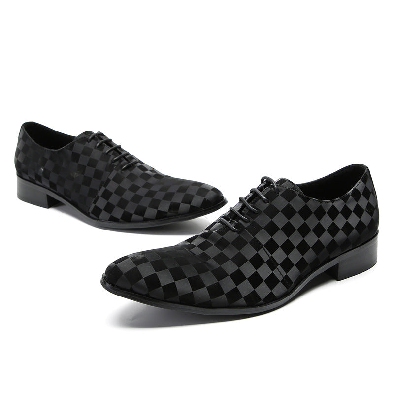Men's Leather Oxford Formal Shoes – Business, Wedding – Style 16