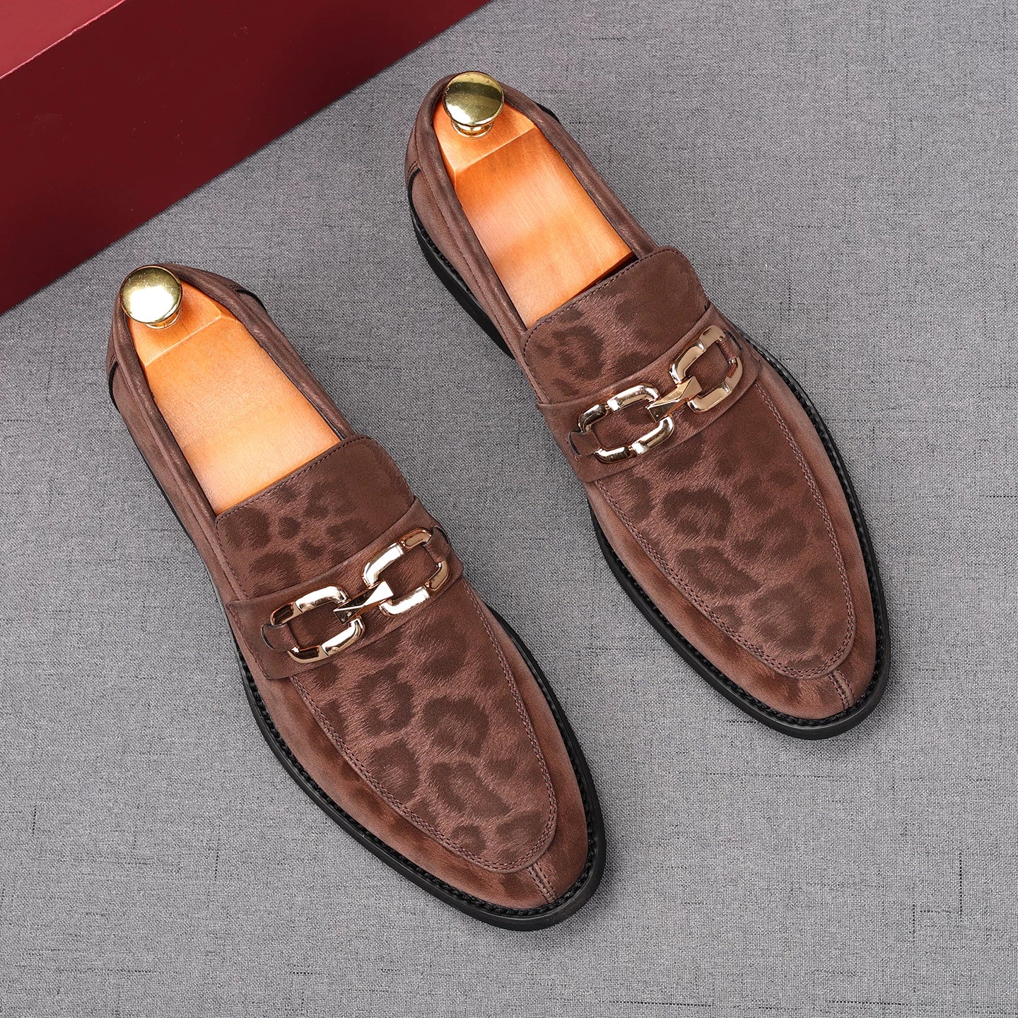 Men's Loafers, Height Increasing, Pointed Toe