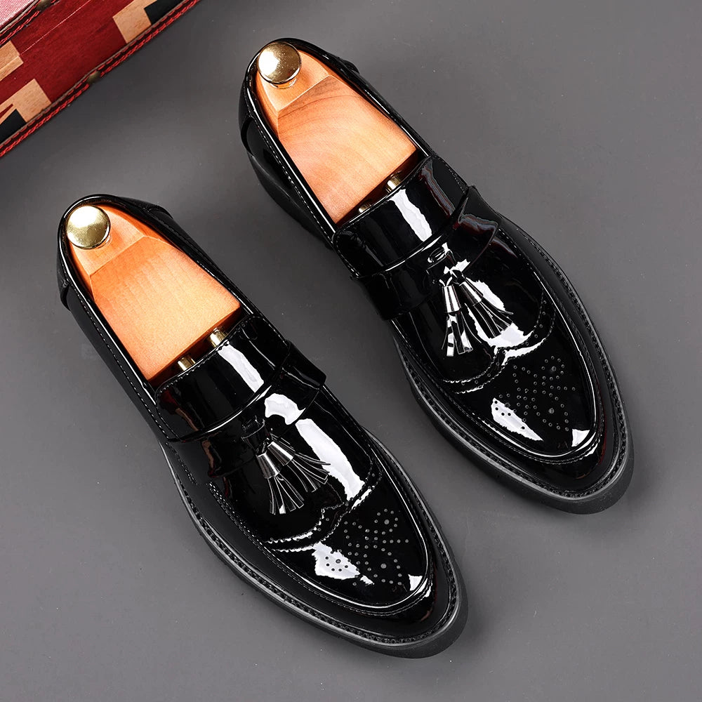 Men's Loafers, Height Increasing, Thick Sole