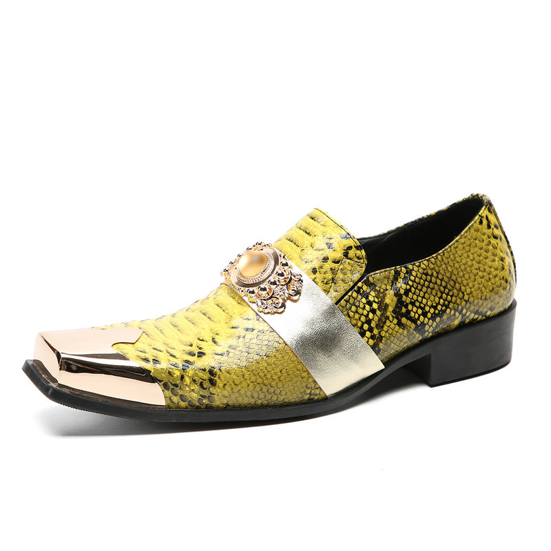 Men's Leather Loafers – Retro, Business