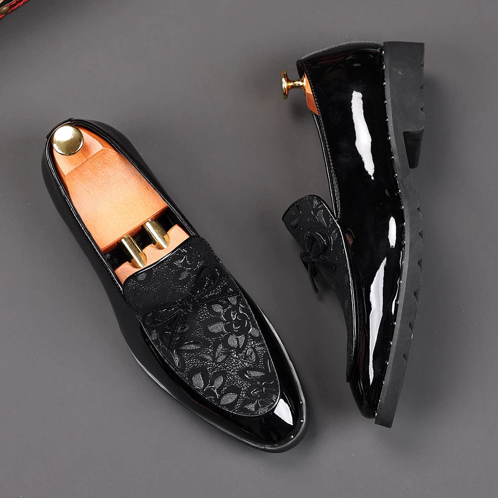 Men's Loafers, Pointed Toe, Slip-On