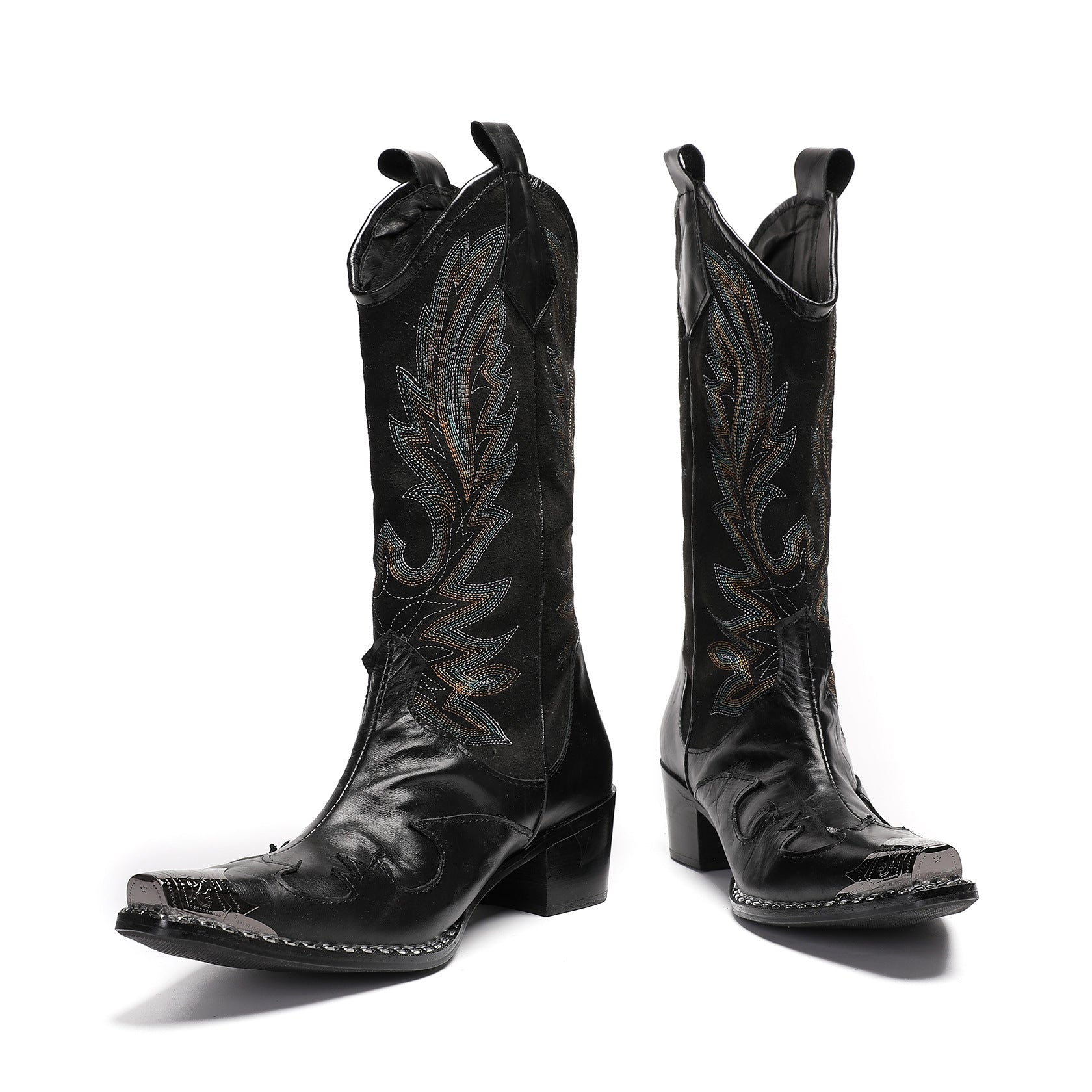 Men's Leather Martin Boots – British Style – Style 54