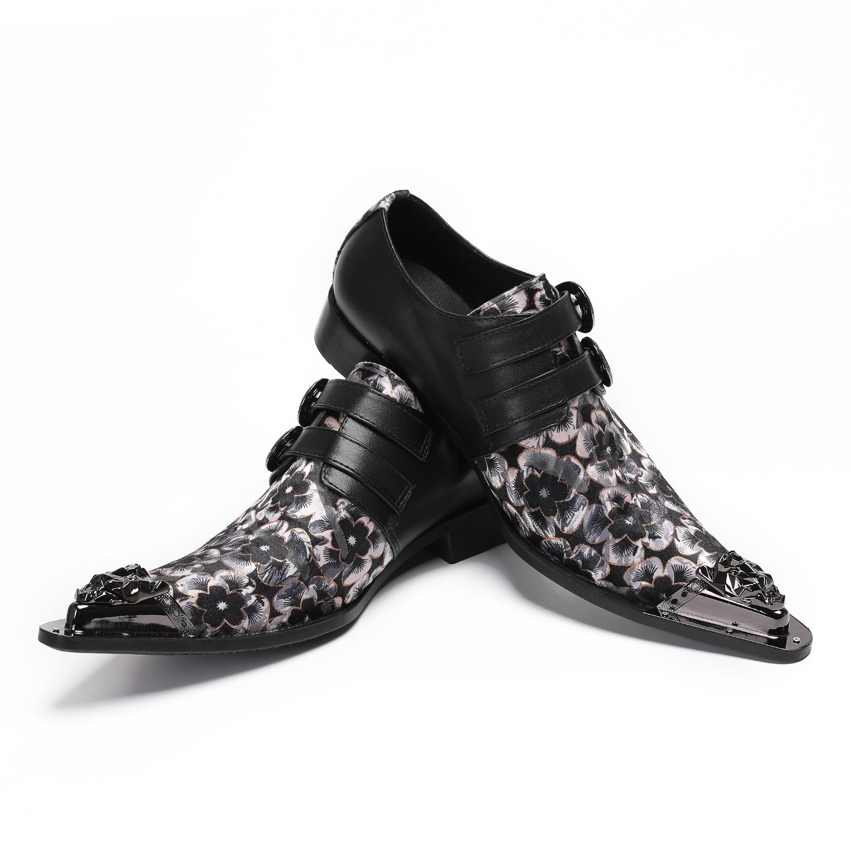 Men's Leather Derby Formal Shoes – Business, Wedding – Style 96