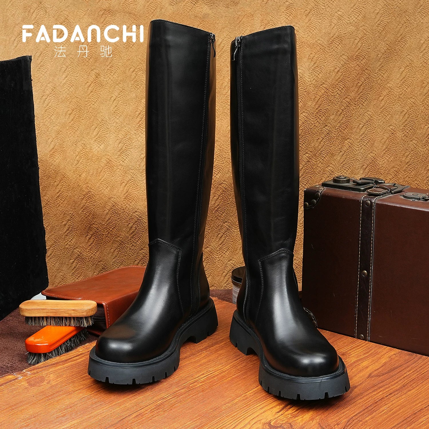 Men's Genuine Leather Martin Boots