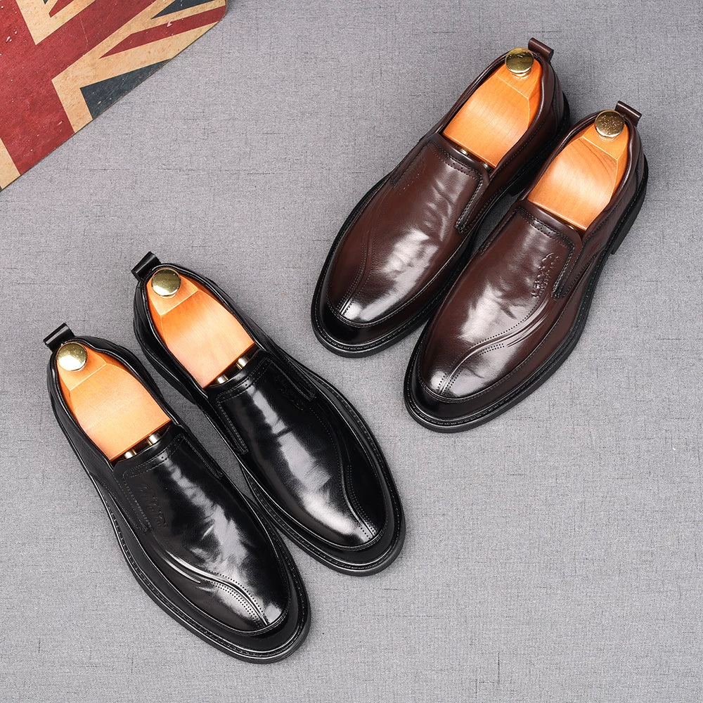 Men's Loafers, Height Increasing, Slip-On