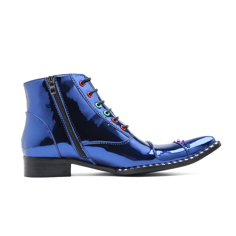 Men's Black Leather Chelsea Boots – British Style