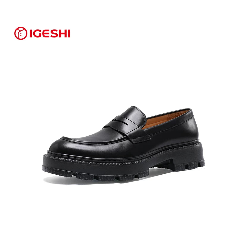 Men's Loafers, Height Increasing, Thick Sole